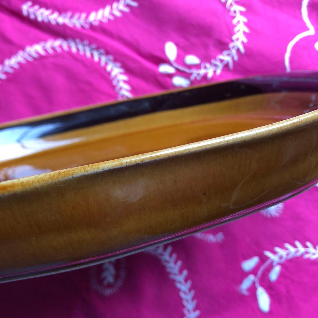 北欧ビンテージ食器大皿スウェーデンHOGANAS KERAMIKホガナスケラミク