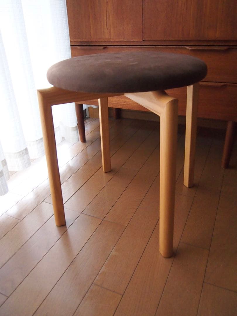 ミナペルホネン ハンドメイド 匠工芸 マーブルスツール タンバリン 生地 チェア