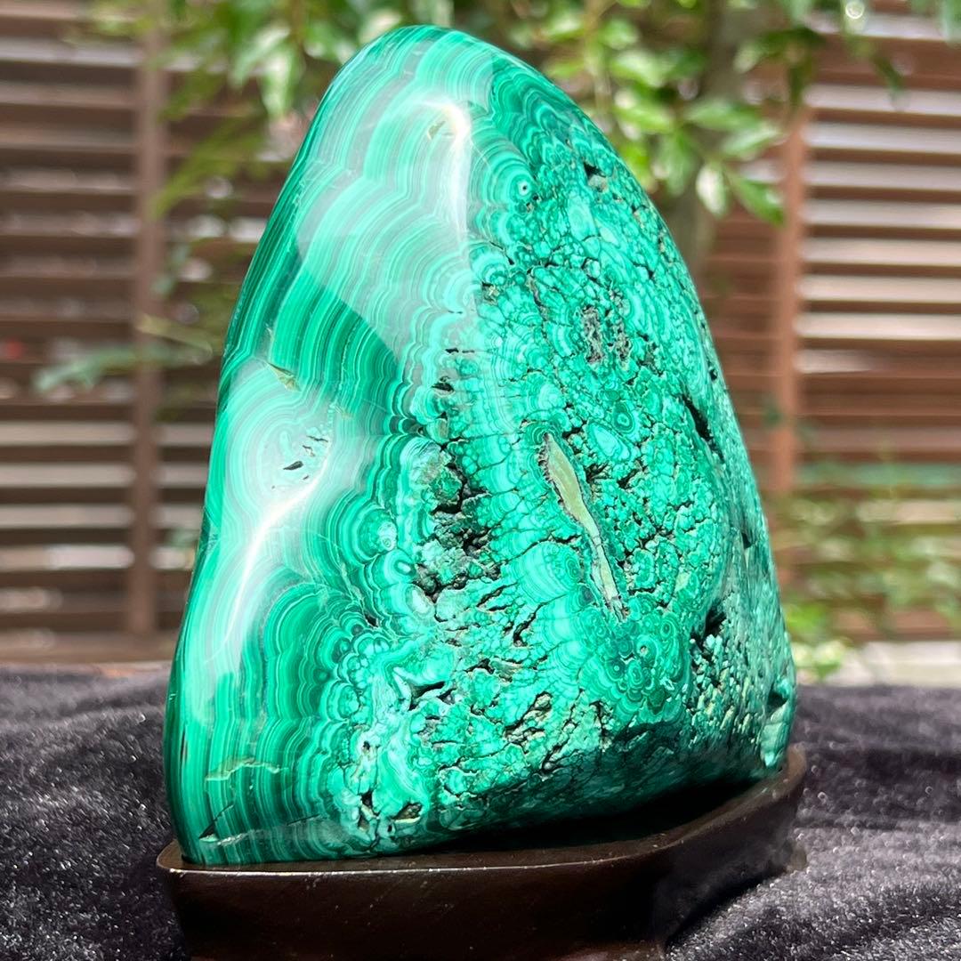 ✳️専用‼️✨癒される発色と模様✨高いヒーリングパワー✨マラカイト 原石 天然石