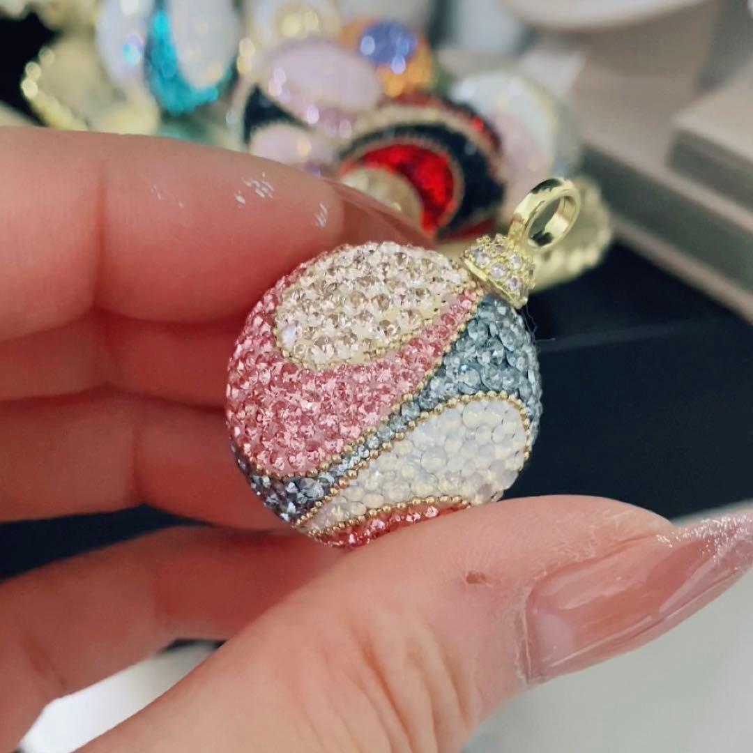 グルーデコ♡プッチ柄風ジュエルボール