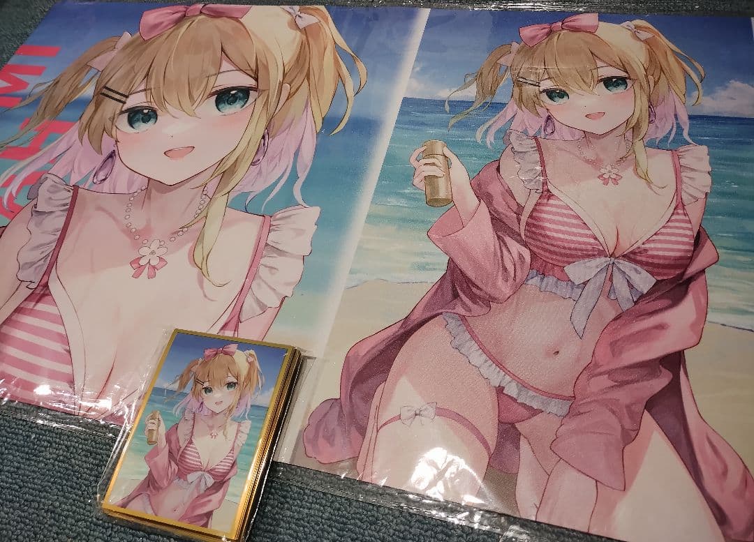 ぶいすぽ 胡桃のあ 水着 スリーブ プレマ 白詰草