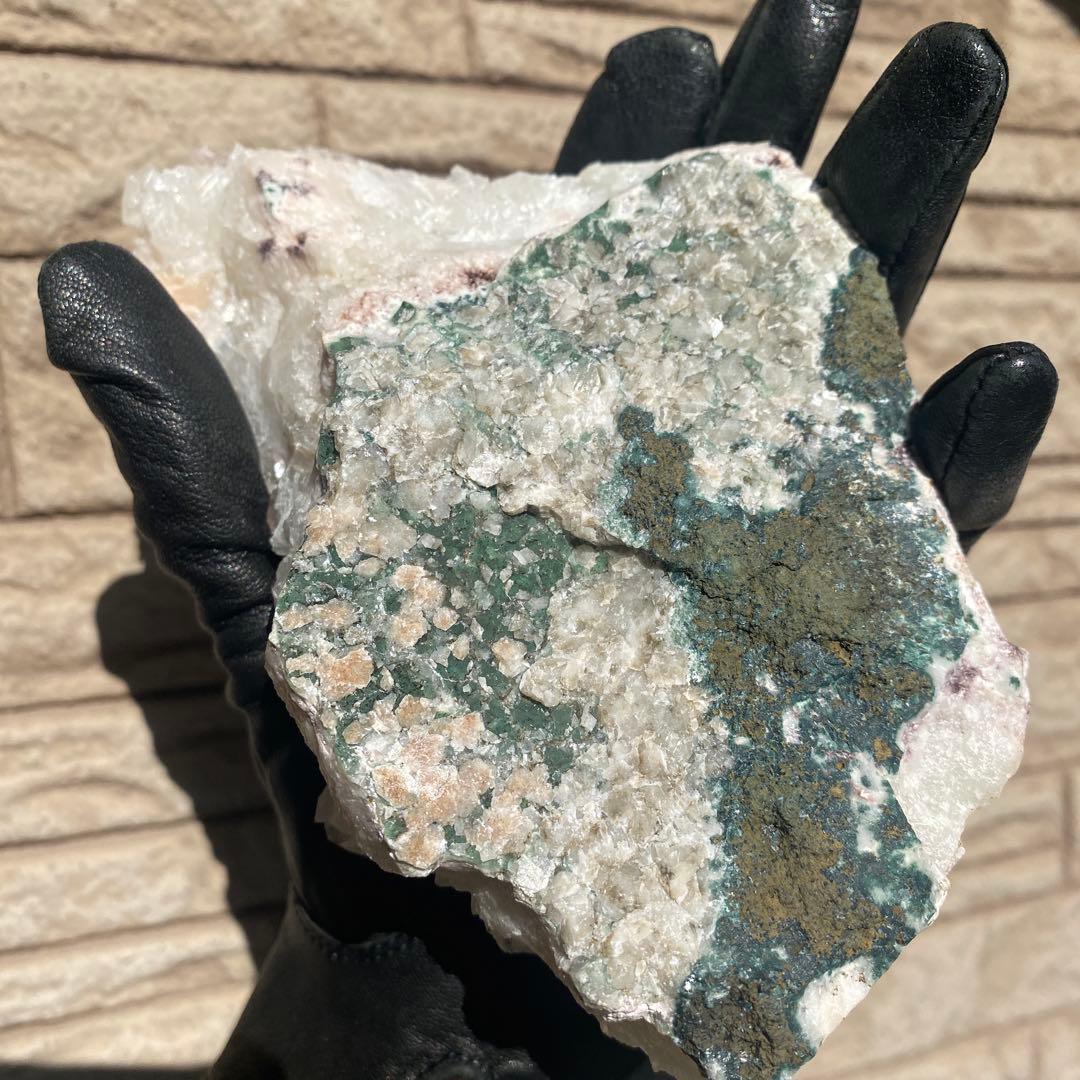 Pink apophylite ピンクアポフィライト 原石 クラスター ②