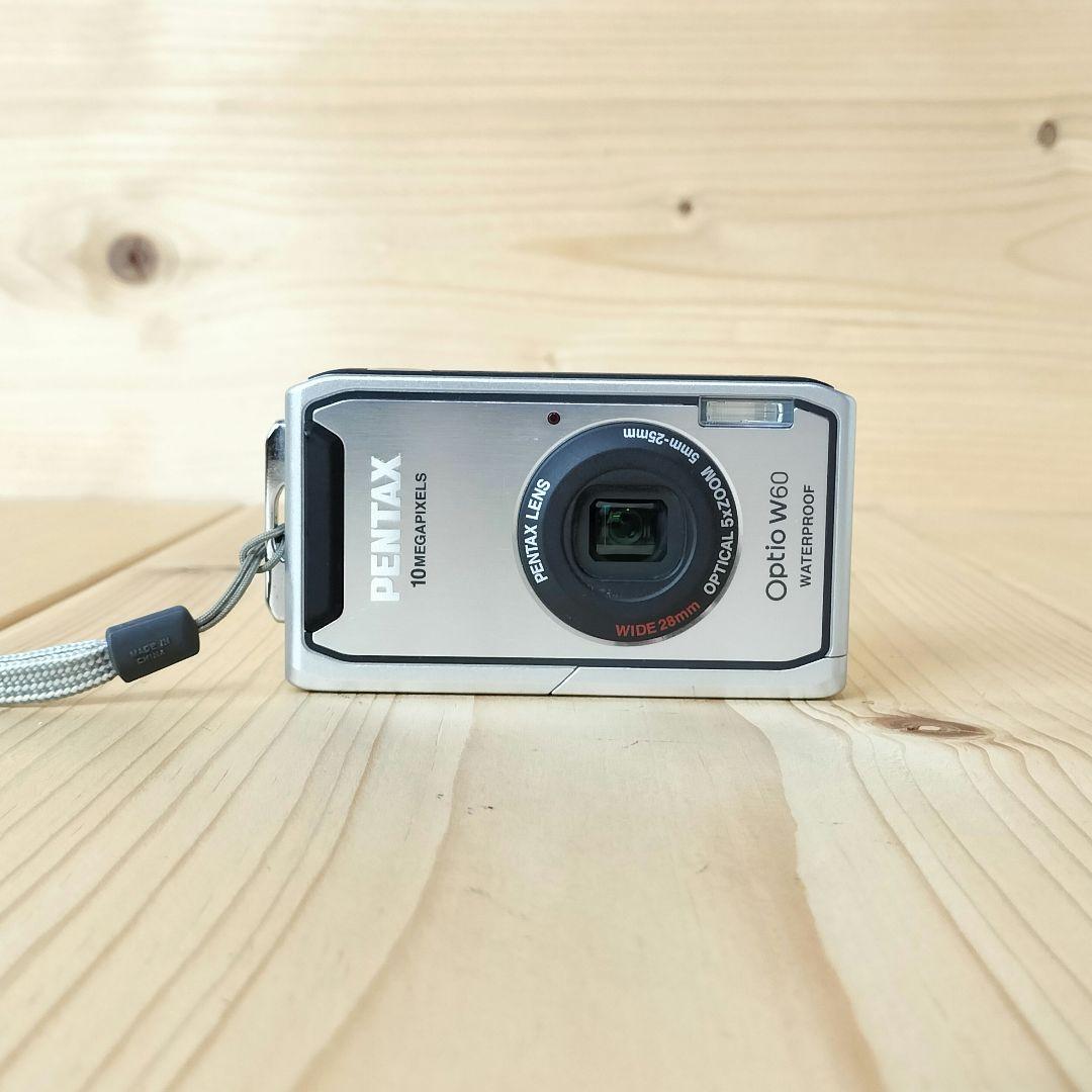 ★美品、動作確認済、充電器付き★PENTAX ペンタックス Optio W60