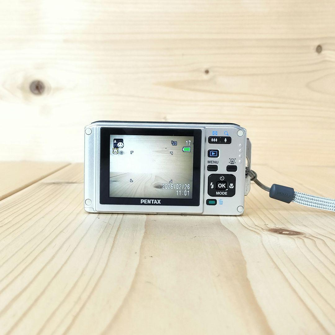 ★美品、動作確認済、充電器付き★PENTAX ペンタックス Optio W60