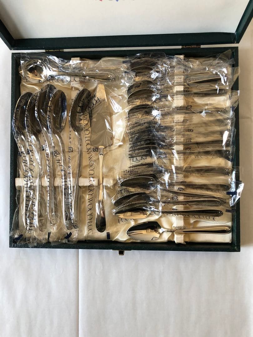 ラッキーウッド　カトラリーセット　23本