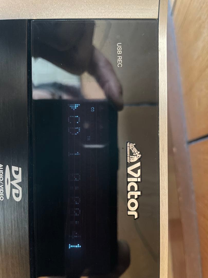 Victor ウッドコーン K2 EX-AR3 CD DVD USBプレーヤー