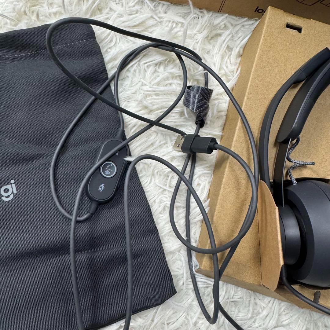 未使用　Logitech ZONE WIRED　ロジクール ゾーン ワイヤード