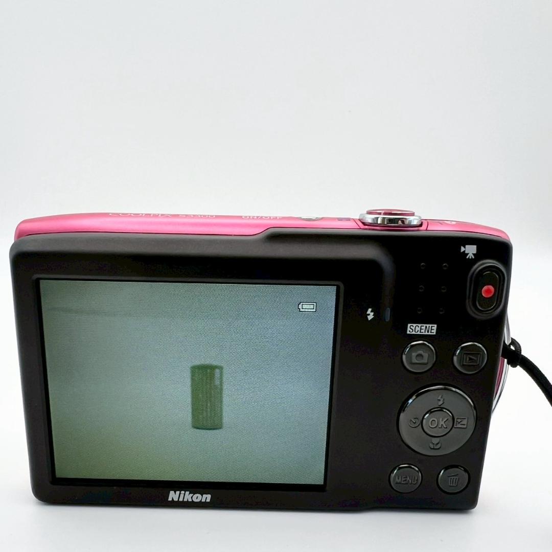 【完動品】Nikon COOLPIX S3300 コンデジ ピンク 動作確認済
