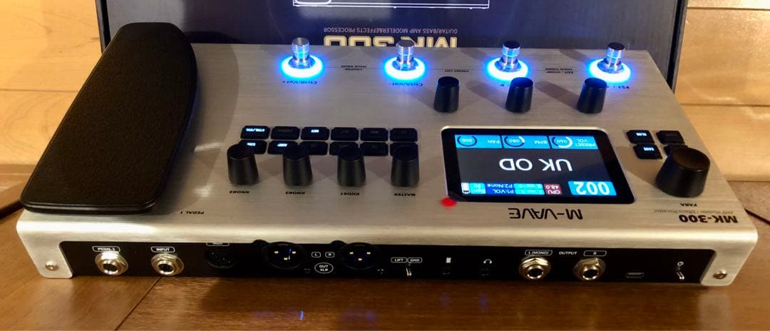 M-VAVE MK-300 ギターマルチエフェクター新品同様