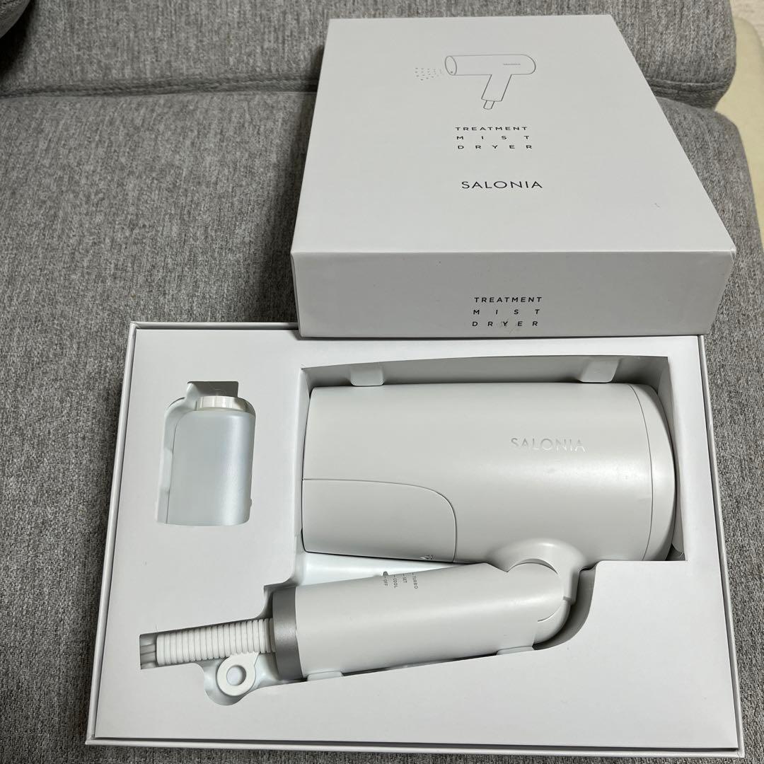 ヘアドライヤー SALONIA SAL21102WH WHITE