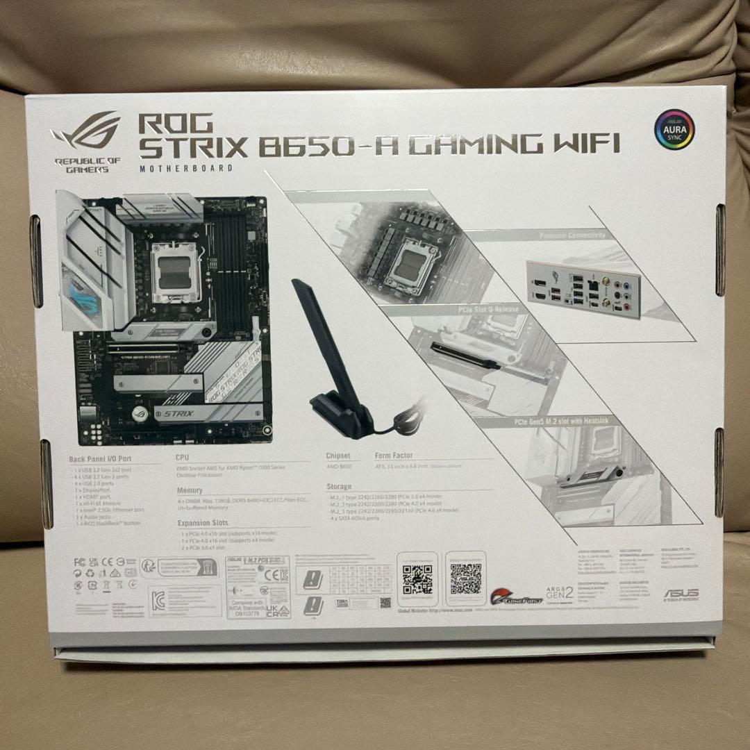 ASUS ROG STRIX B650-A GAMING WIFI マザーボード