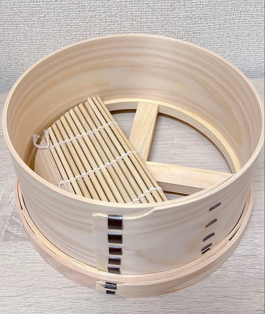山一　ひのき和せいろ1段 21cm 日本製