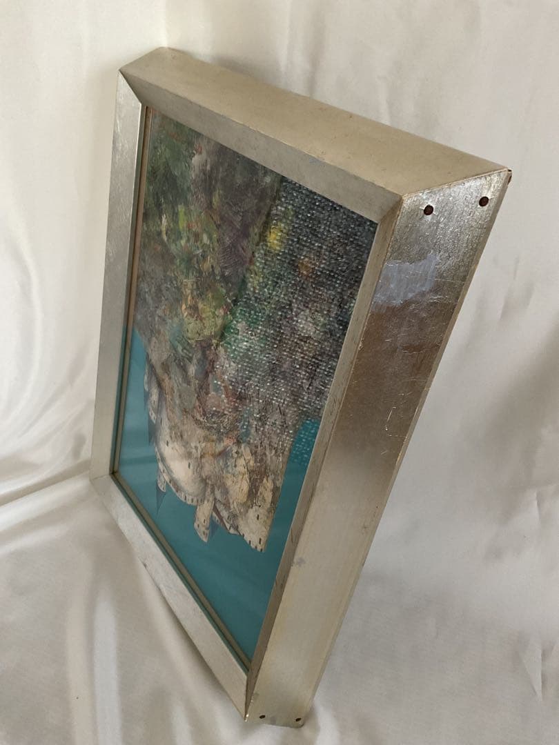 1984年「M. KATO」スペイン　アルカサル城　油彩画(F4カンバス)真作