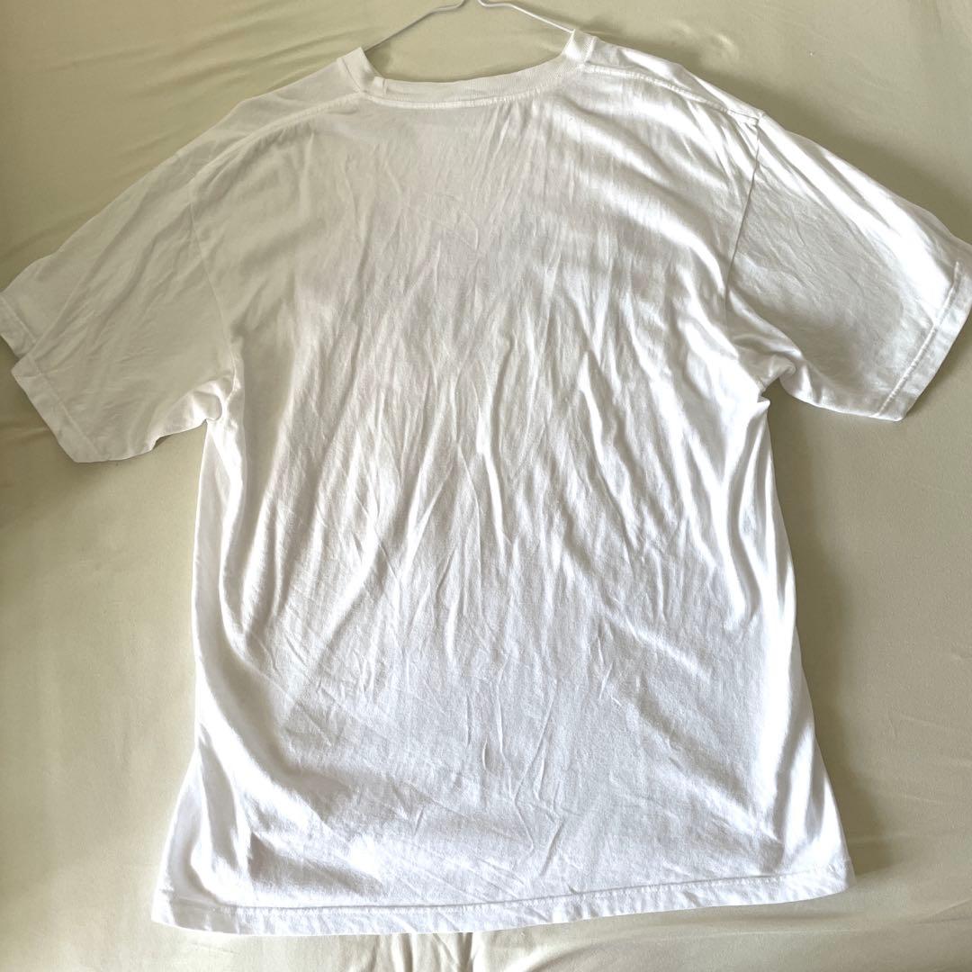トップシークレットマン Tシャツ 白 ロゴ