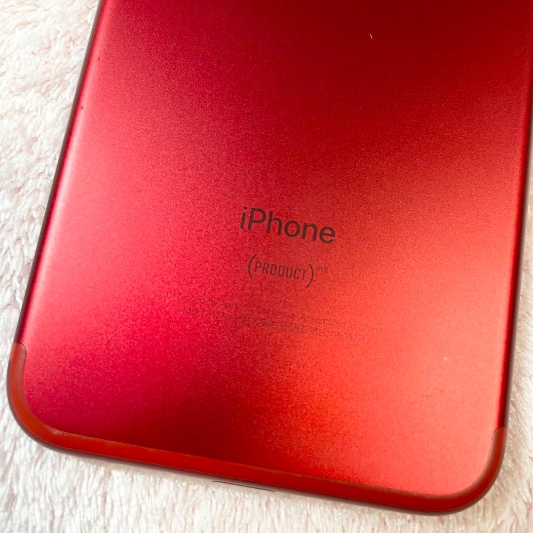 iPhone7 中古 レッド 本体のみ 動作確認済 128GB 1点