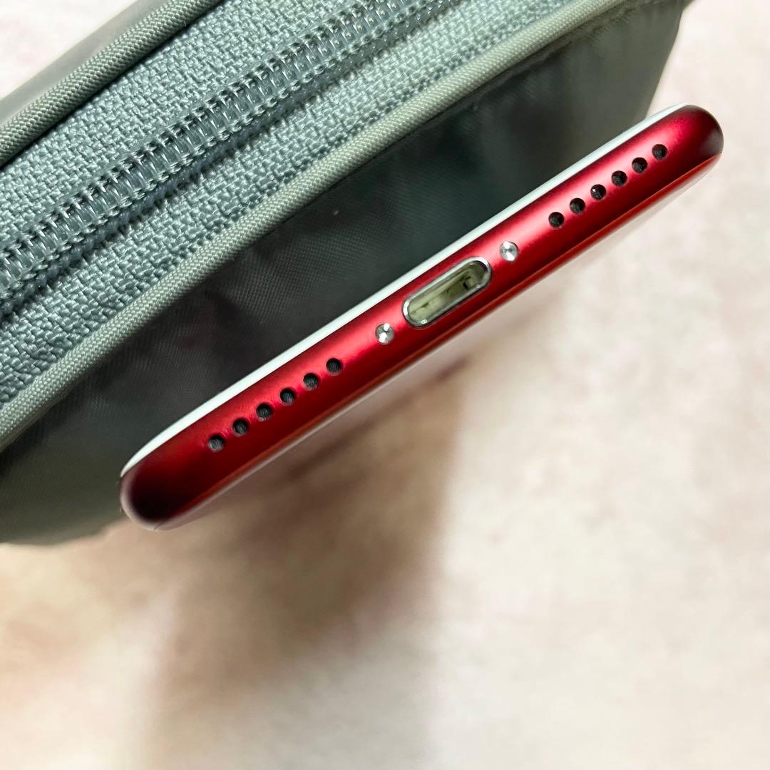 iPhone7 中古 レッド 本体のみ 動作確認済 128GB 1点