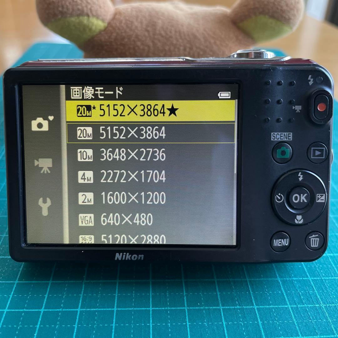 Nikon COOLPIX L30　オールドコンデジ　単三電池駆動　平成レトロ