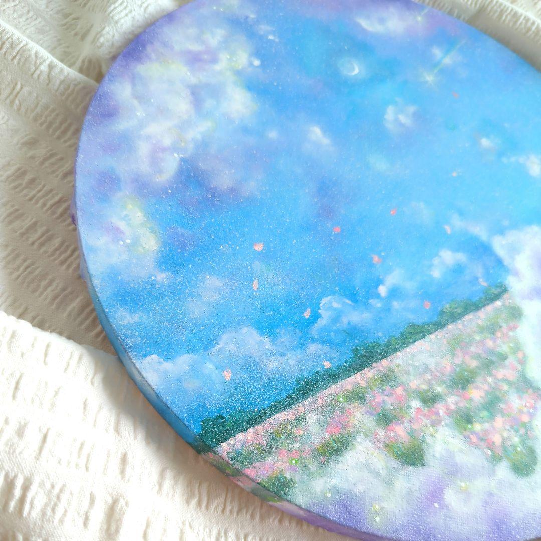 オイルパステル画（30cm）原画