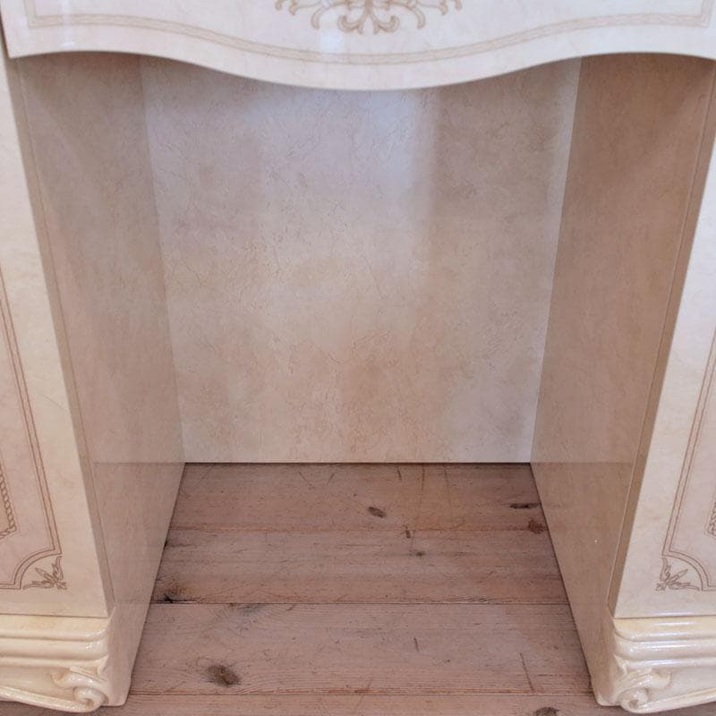 サルタレッリ アマルフィ ドレッサーデスク アイボリーホワイト 222-1052