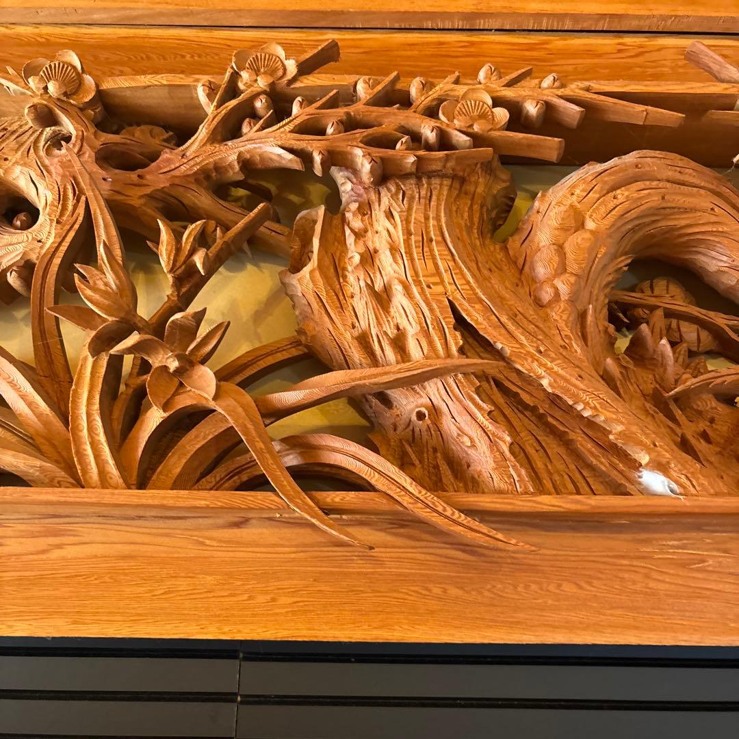 欄間2枚　養生枠無し