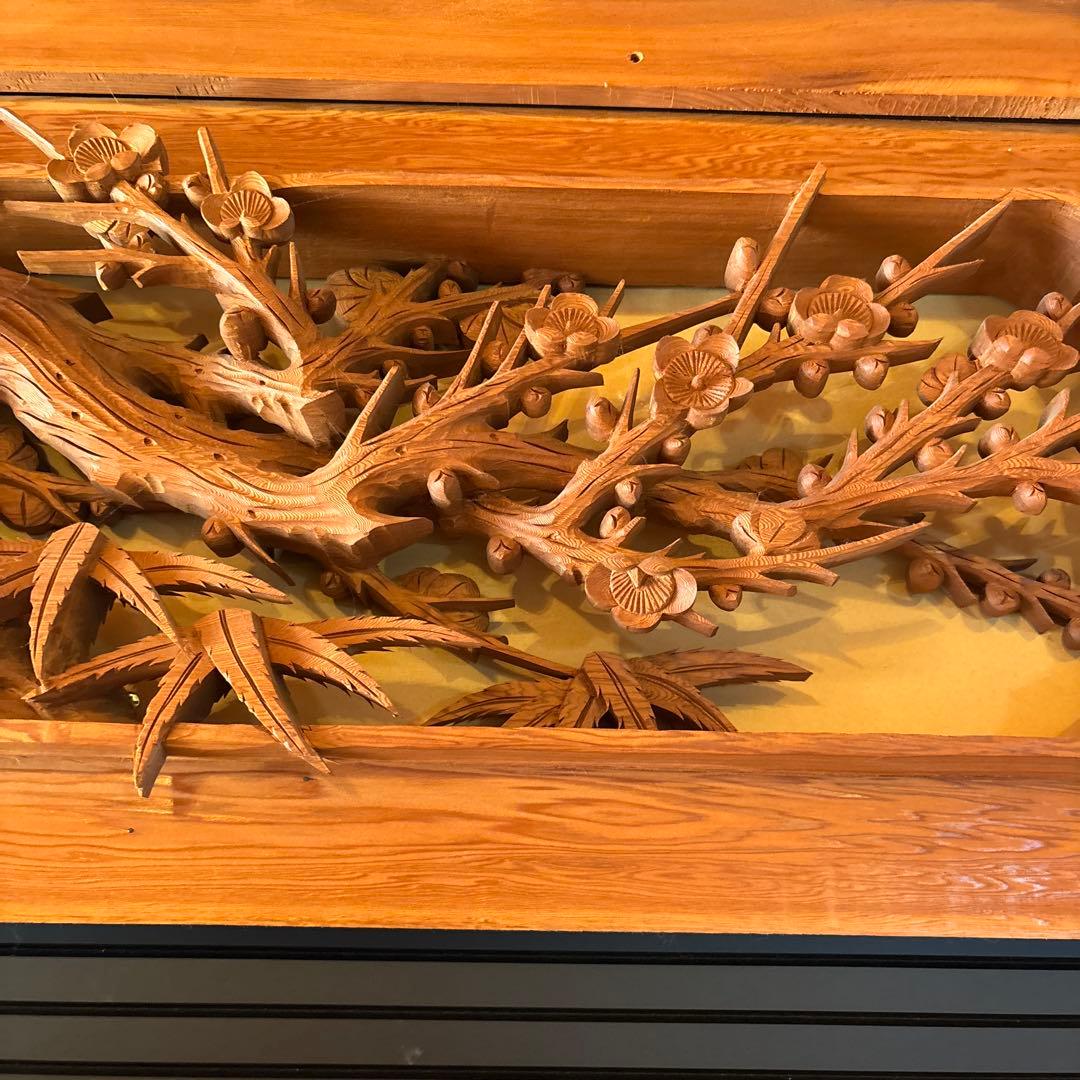 欄間2枚　養生枠無し