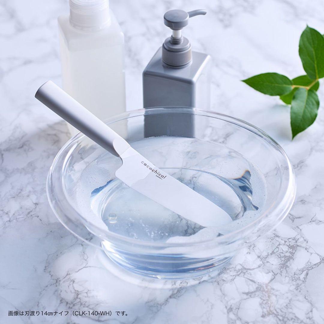 [新品] ココチカル セラミックナイフ スライス ギザ刃 12.5cm ブラック