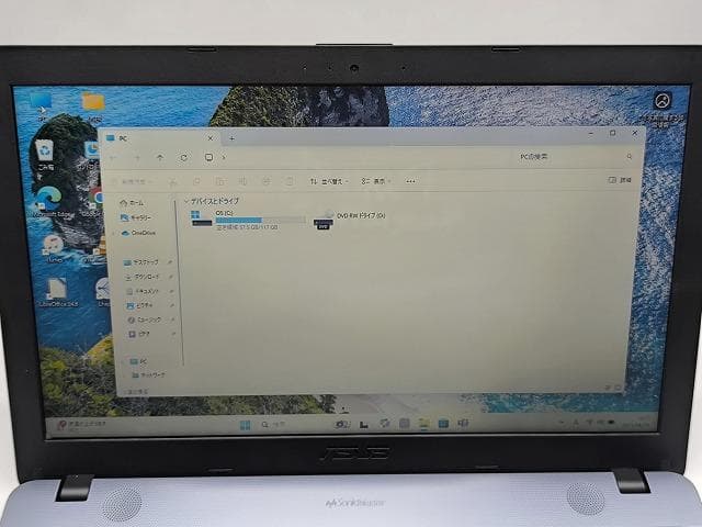 ノートパソコン/Windows11/SSD/Webカメラ/初心者向け★ASUS