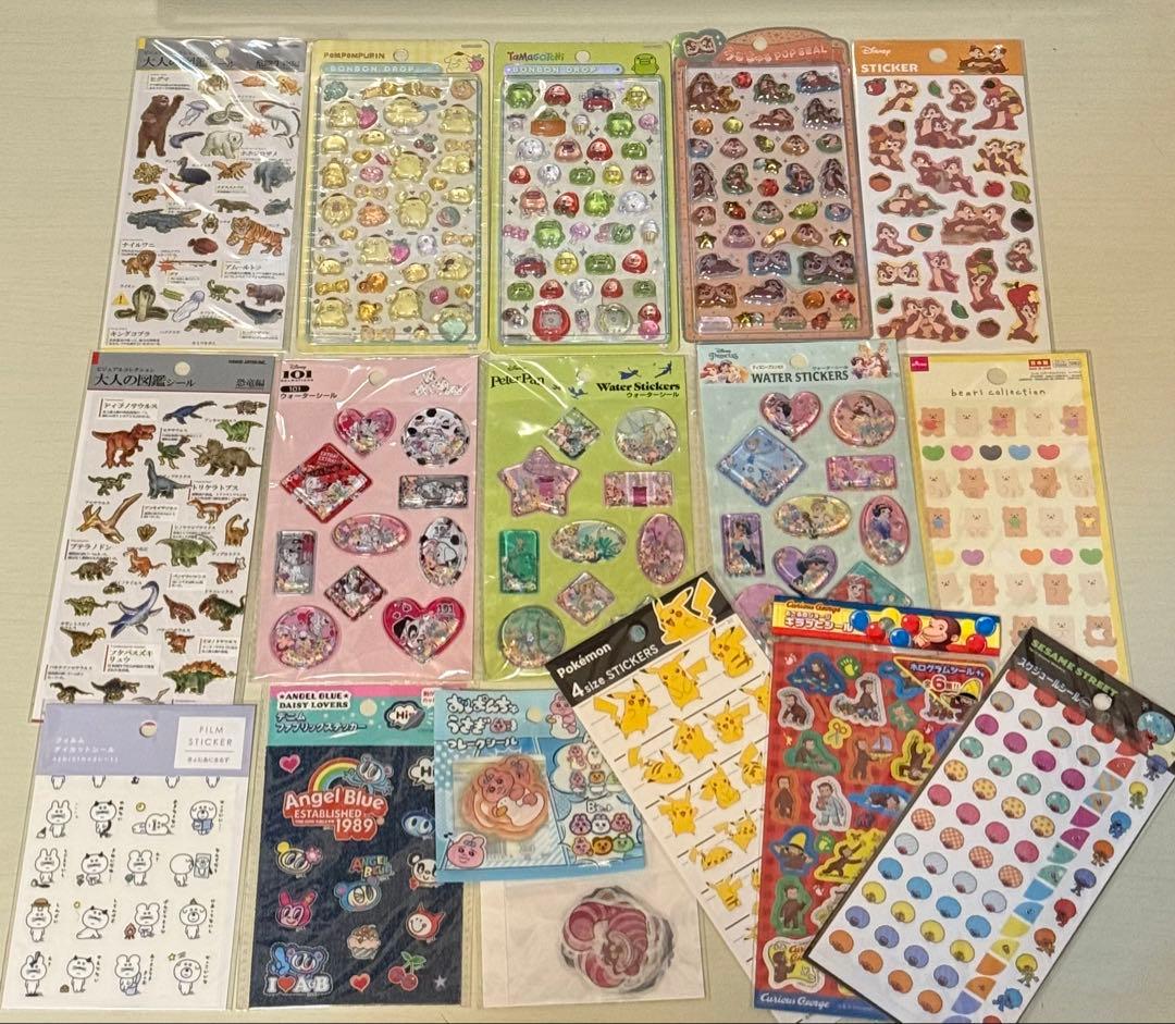 正規品シールまとめ売り ボンボンドロップ含む17点