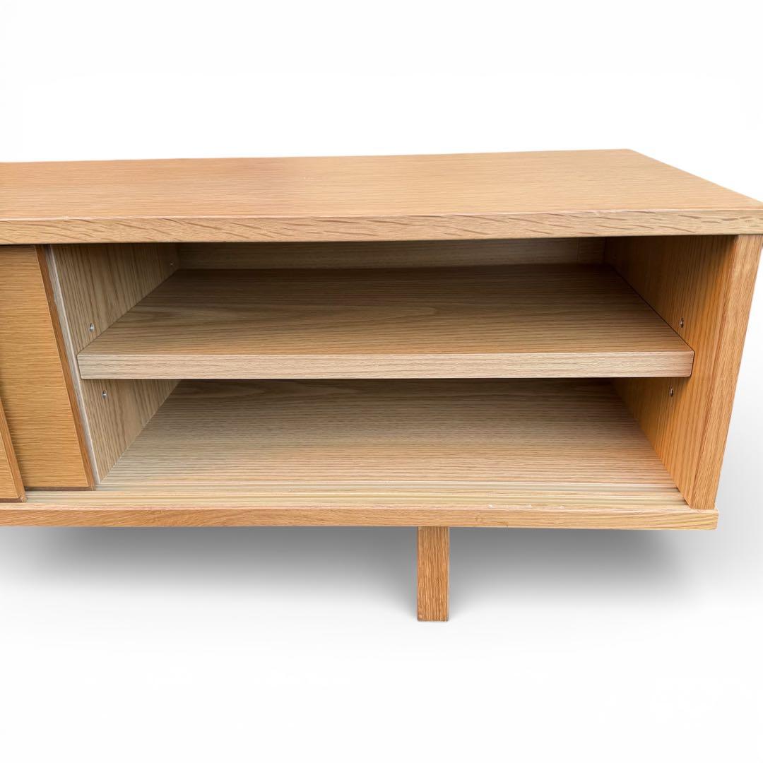 【廃盤】 無印良品　オーク材　テレビボード 150cm ローボード 北欧