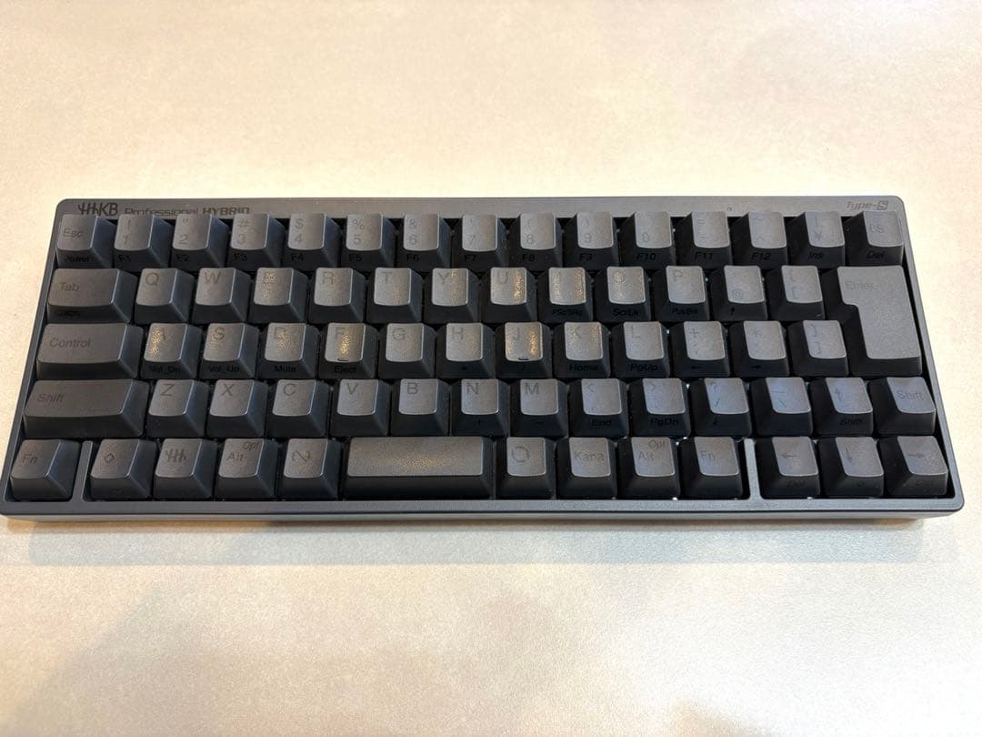 HHKB Professional HYBRID Type-S 日本語配列　墨
