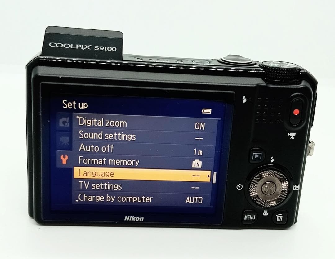 NikonCoolpix S910012.1Mp18x Zoom 黒充電器付き