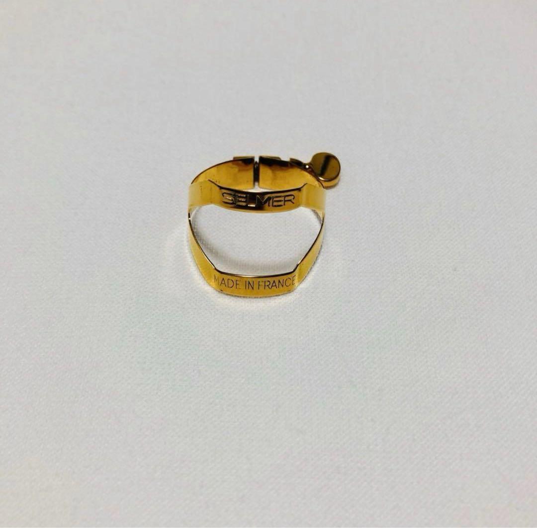 Selmer テナーサックス リガチャー 金メッキ GP