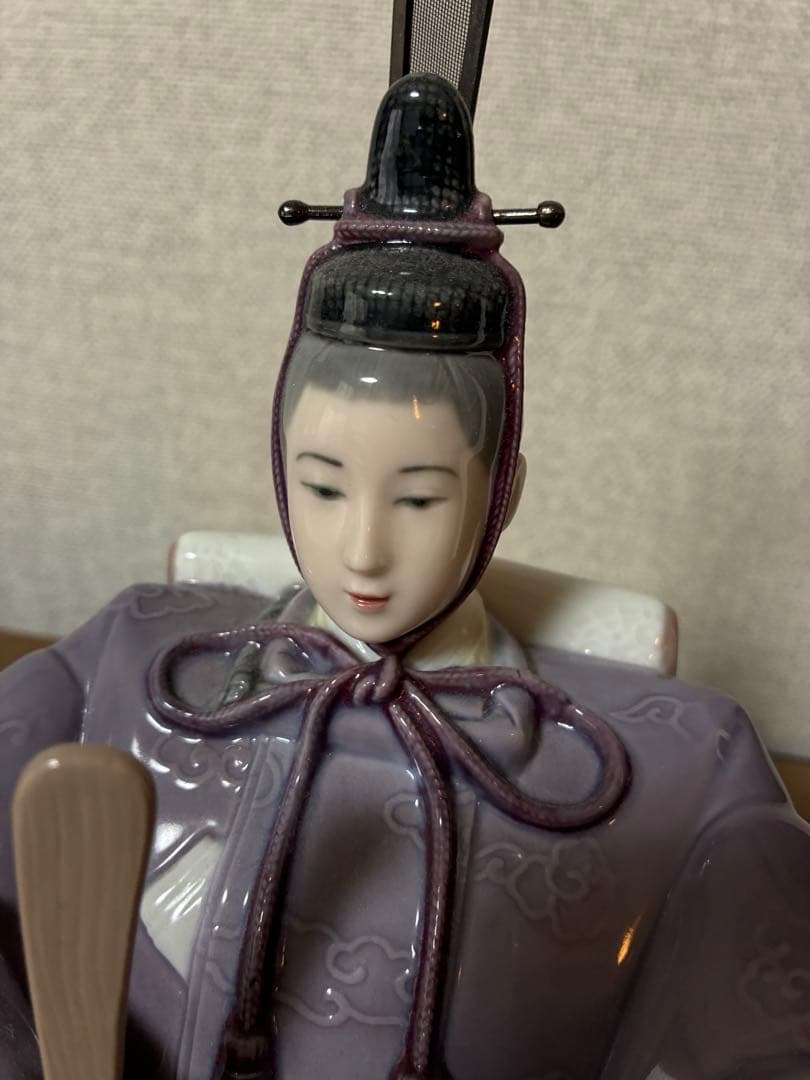 リヤドロ　雛人形　親王飾り　極美品