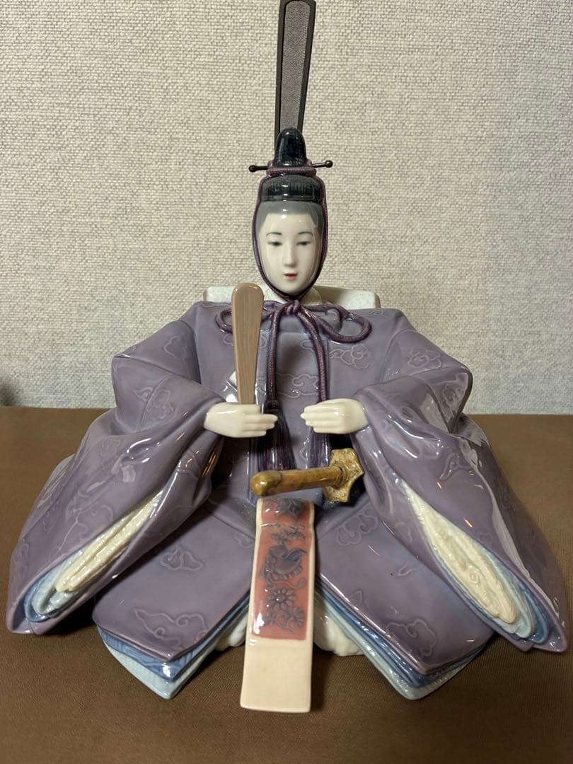 リヤドロ　雛人形　親王飾り　極美品