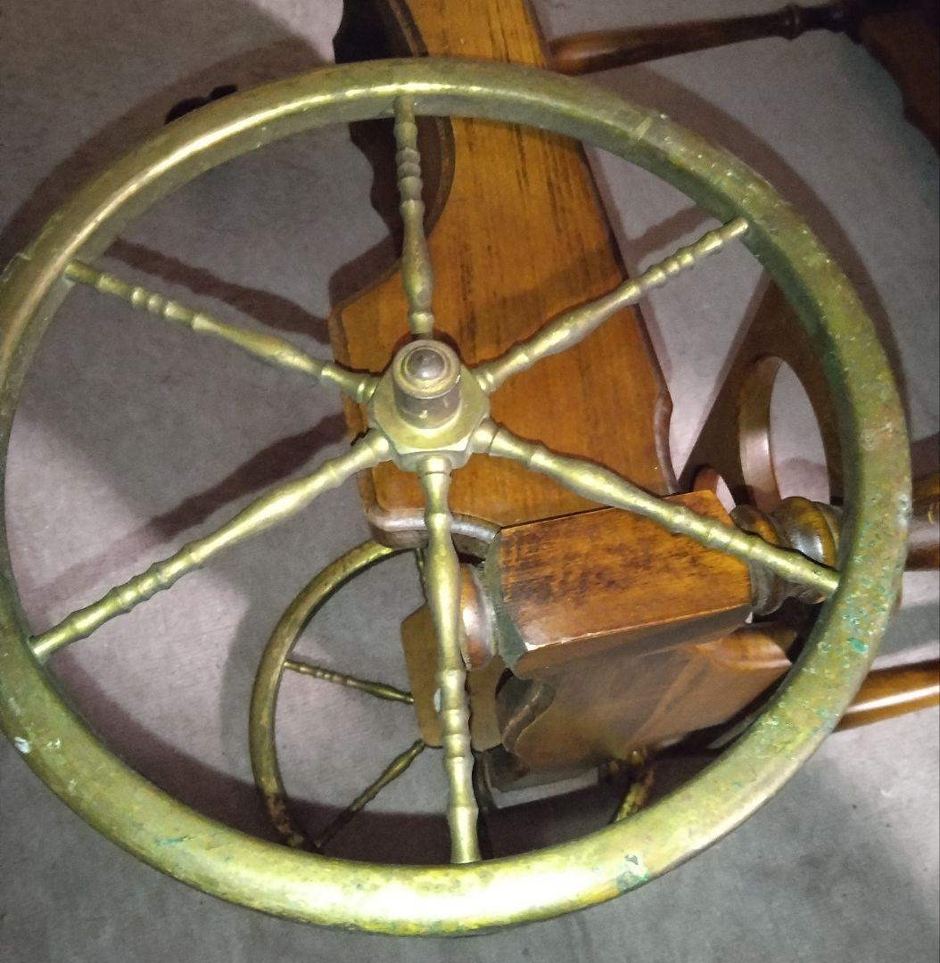 オールドカリモク古いkarimokuワインキャスターワゴン