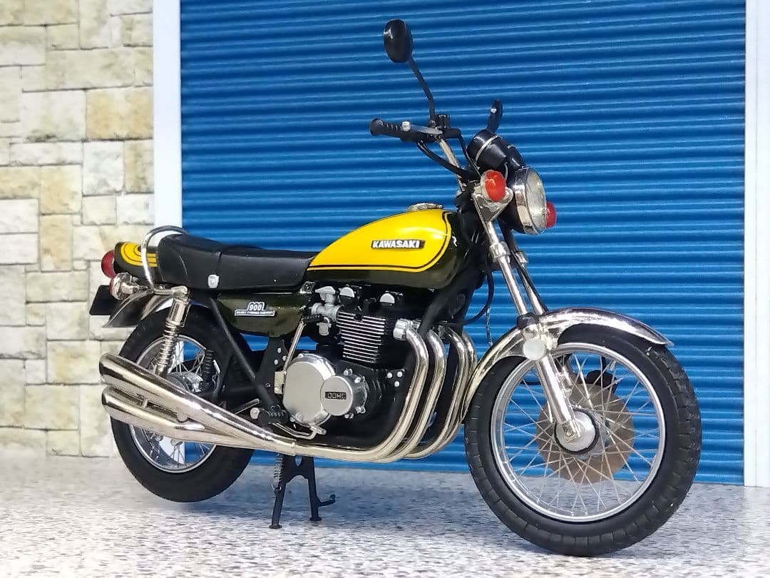 1/18 ミニカー マルサン鉄馬プロジェクト カワサキ Z900 Z1