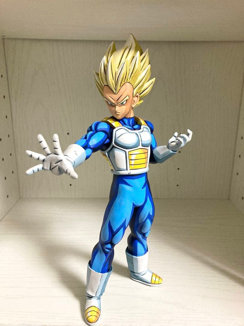 ドラゴンボール フィギュア リペイント 超サイヤ人 ベジータ 二次元彩色