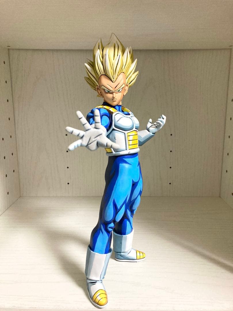 ドラゴンボール フィギュア リペイント 超サイヤ人 ベジータ 二次元彩色