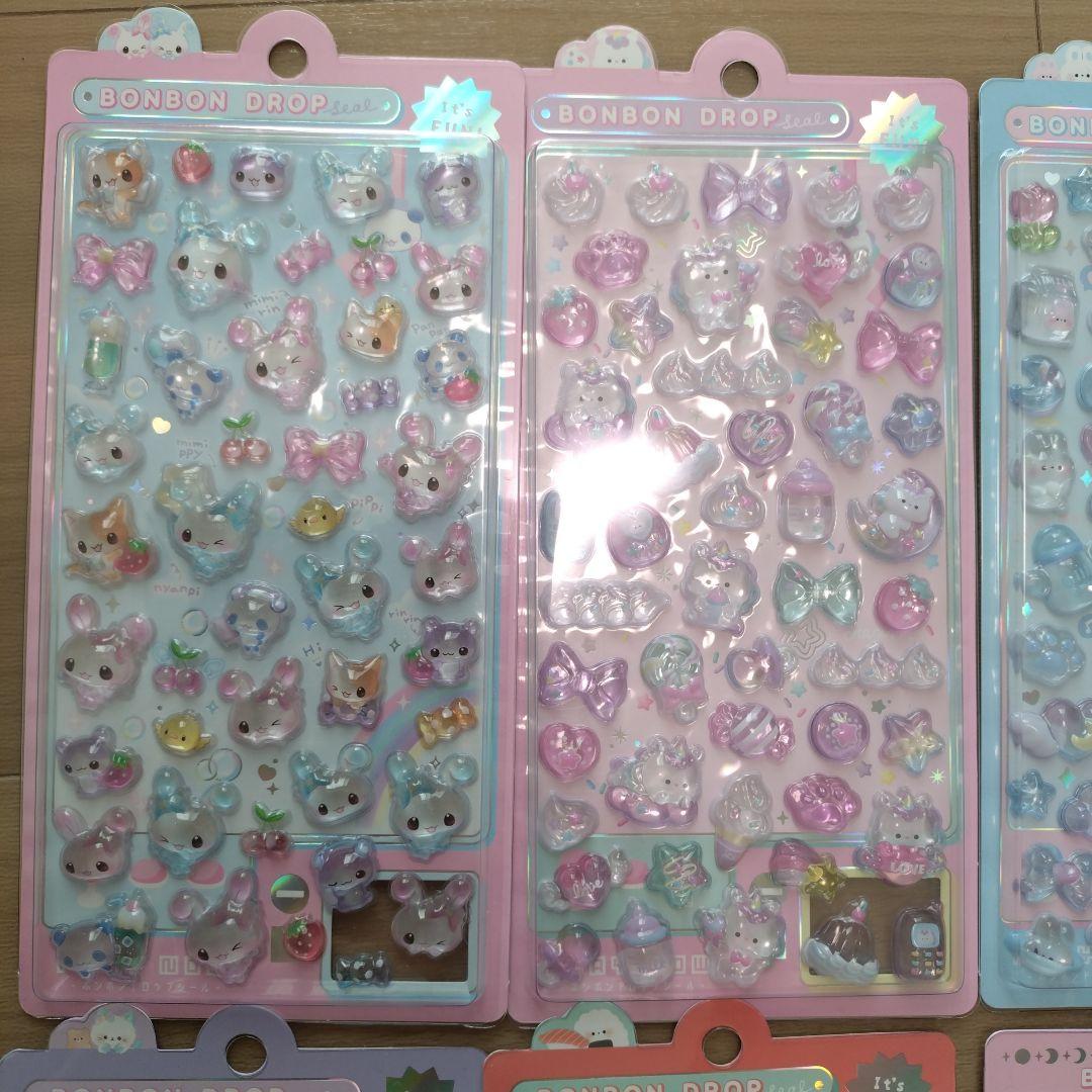 正規品　ボンボンドロップシール　6枚セット