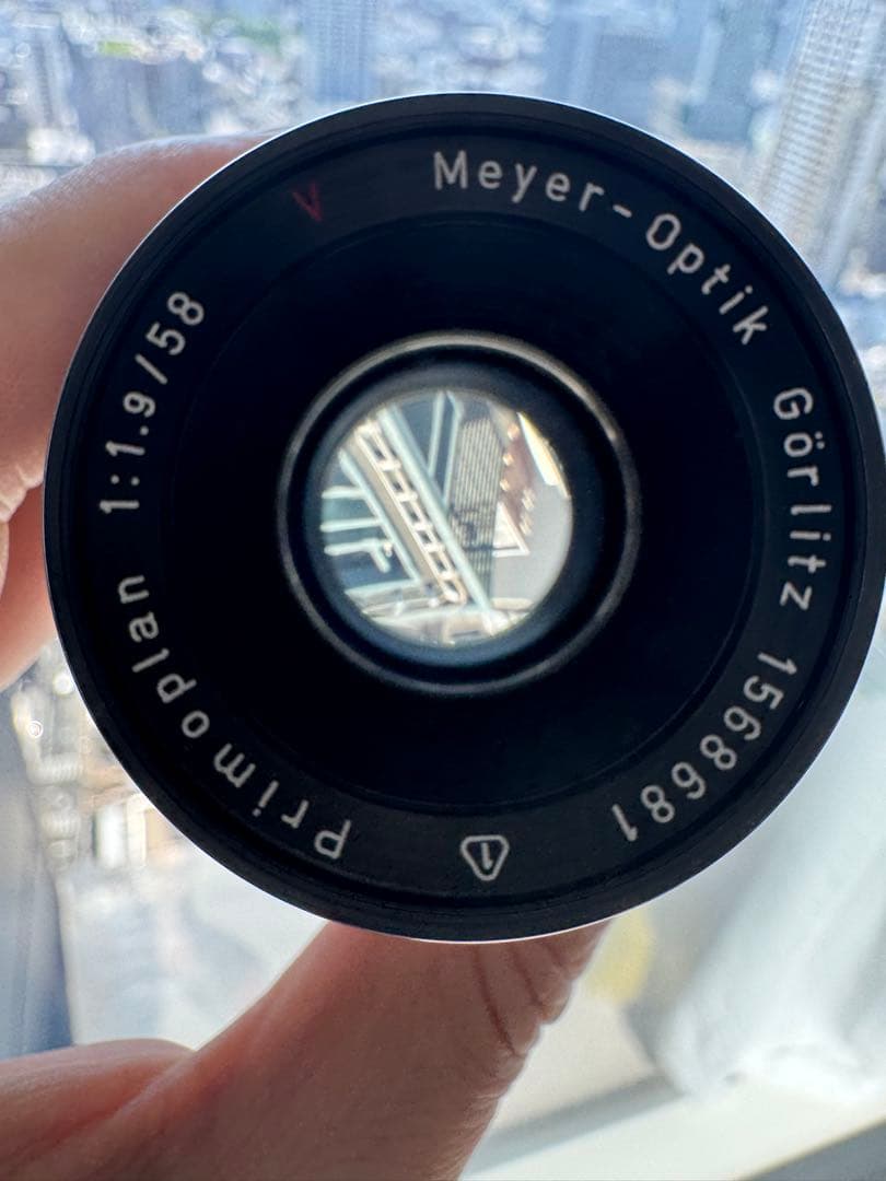 Meyer-Optik Görlitz 1:1.9/58 単焦点レンズ