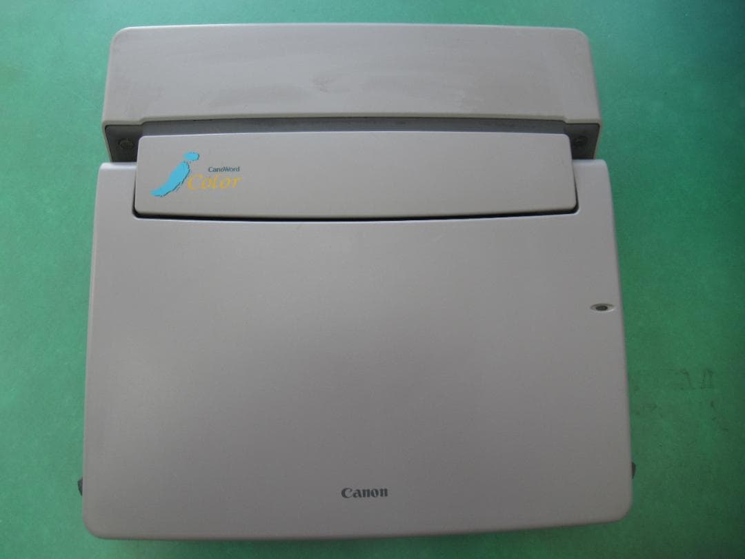 キャノン CanoWord JColor ワープロ J1 VC 動作品