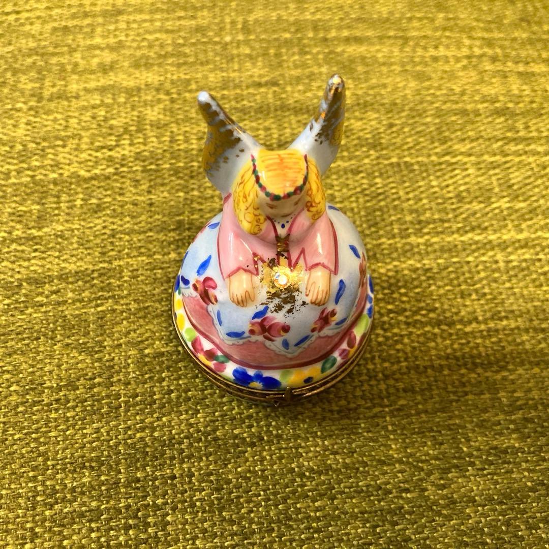 土日セール♡希少美品☆個数限定生産☆天使Limoges boxミレニアム限定品