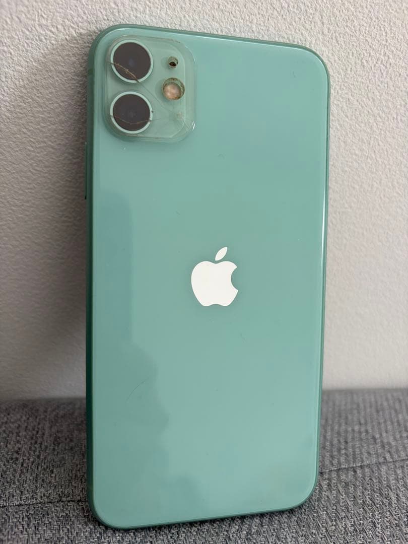 Apple iPhone 11 ミントグリーン 本体　バッテリー79%