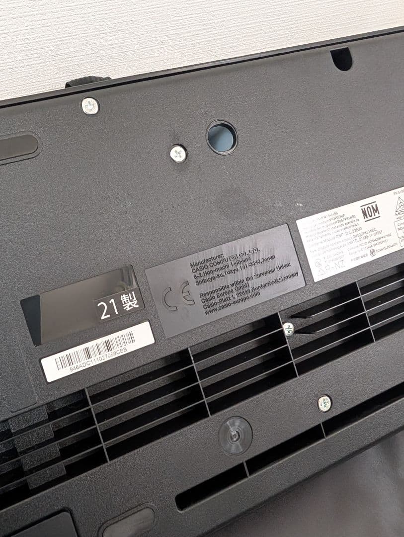 【美品】CASIO 電子ピアノ カシオPX-S1000 2021年製 ケース