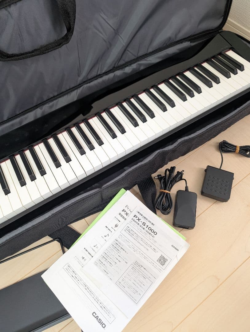 【美品】CASIO 電子ピアノ カシオPX-S1000 2021年製 ケース