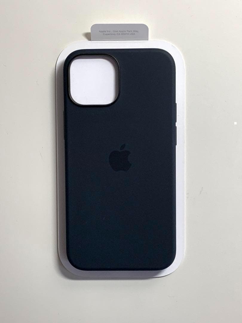 【新品】純正 iPhone 13 mini シリコンケース・ミッドナイト②