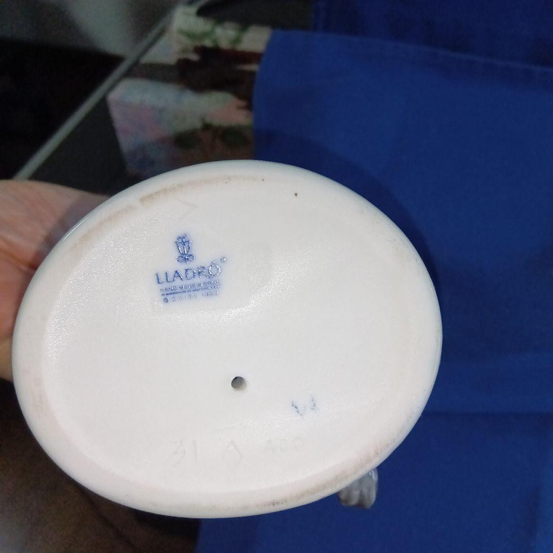 LLADRO 少年と子犬 陶器人形 専用箱あり