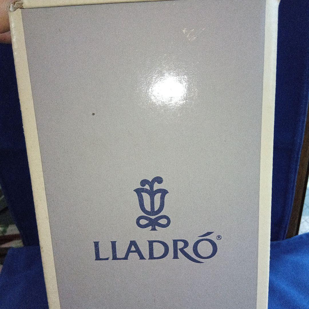 LLADRO 少年と子犬 陶器人形 専用箱あり