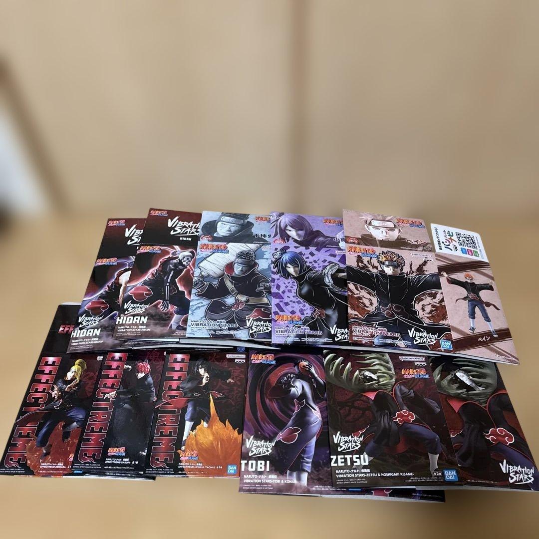 【暁VIBRATION STARS セット】 NARUTO プライズ フィギュア