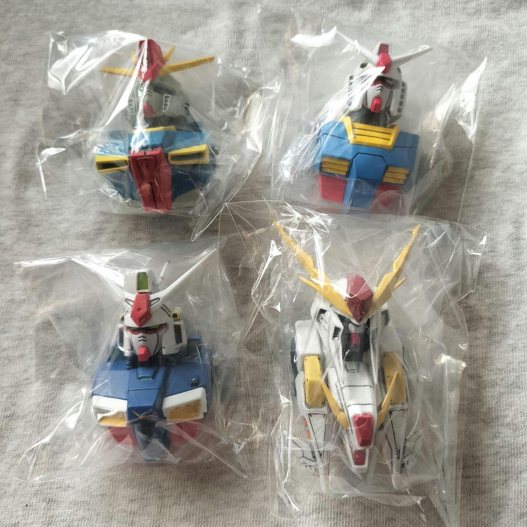 一番くじ 機動戦士ガンダム D賞 MSヘッドマグネット コンプセット